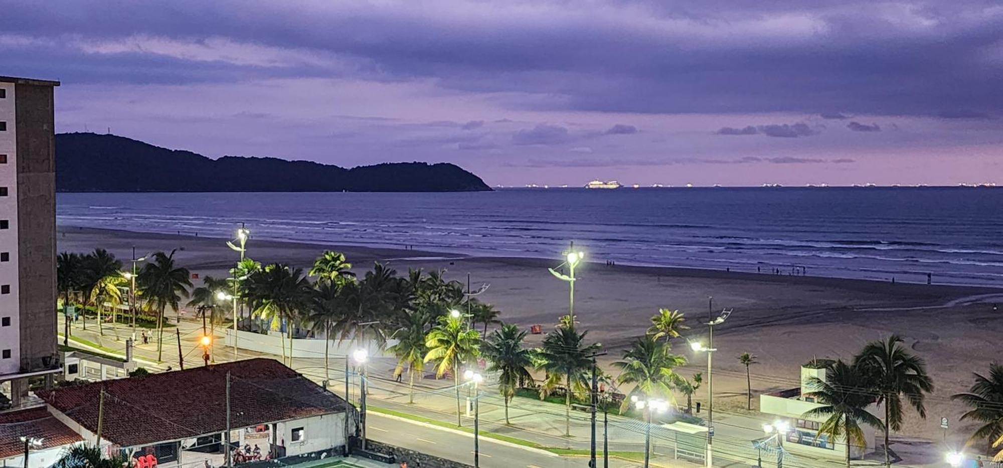 Apto Frente Mar Em Praia Grande 외부 사진